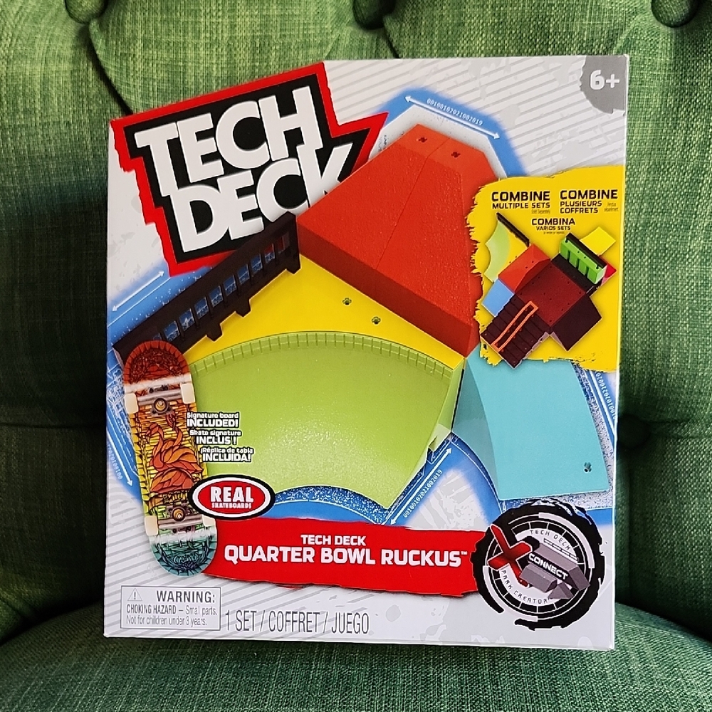 Tech Deck Quarter Bowl Ruckus Set